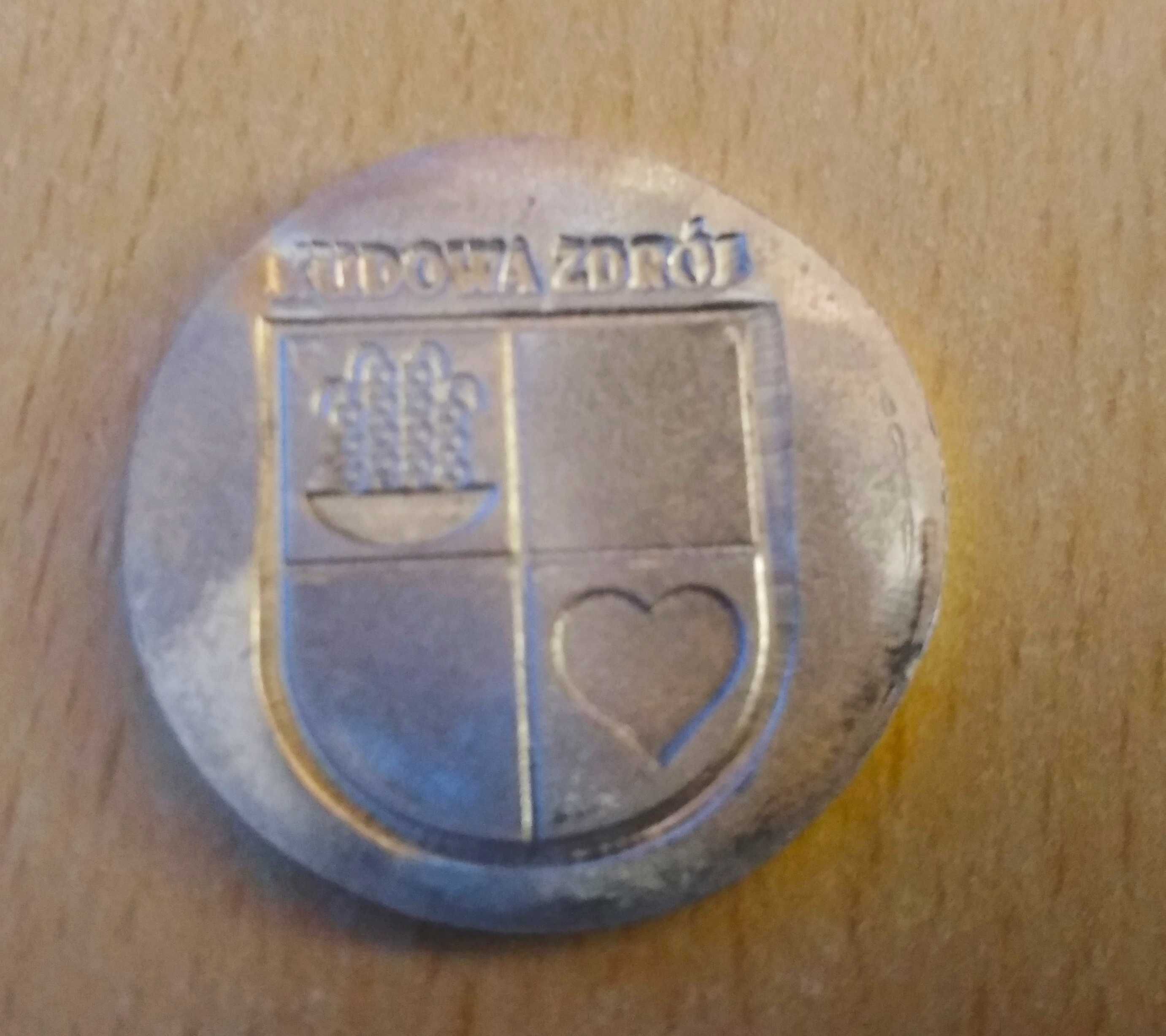 Moneta Kaplica Czaszek Czerna Ziemia Kłodzka, pamiątka Kudowa Zdrój