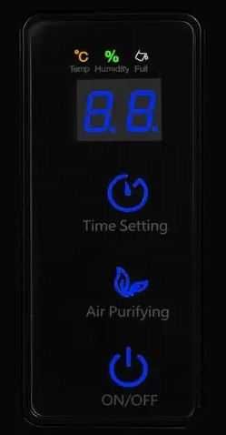 Осушувач повітря 700 мл/д | Осушитель + УФ очиститель воздуха 30 м2