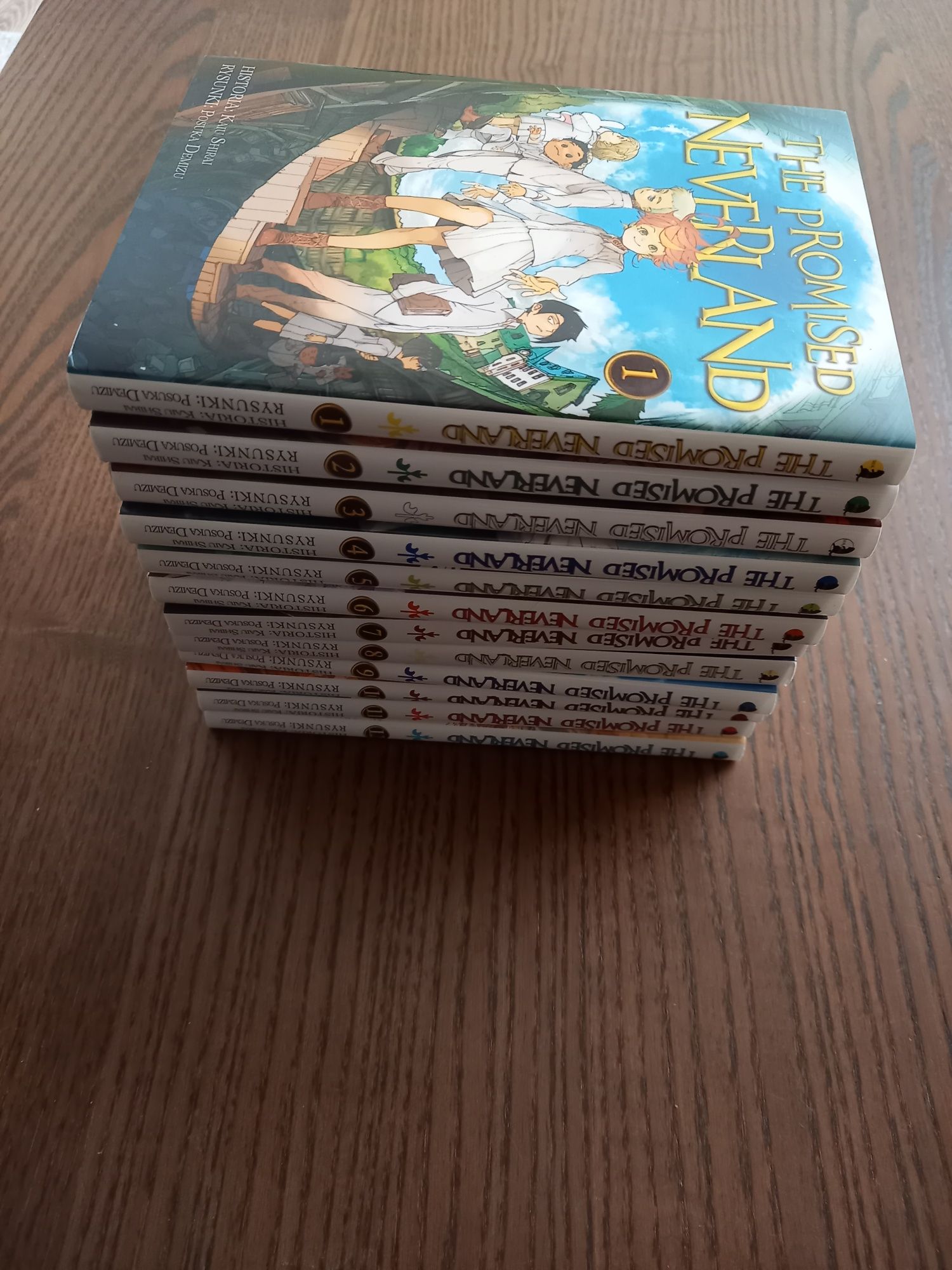 Promised neverland, tomy 1-12