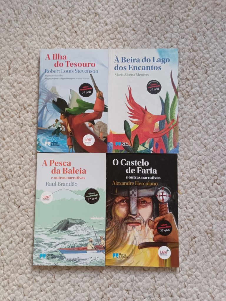 4 livros Ler + 7o ano