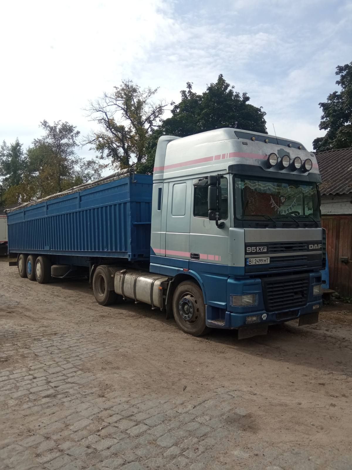 DAF XF95 зерновоз