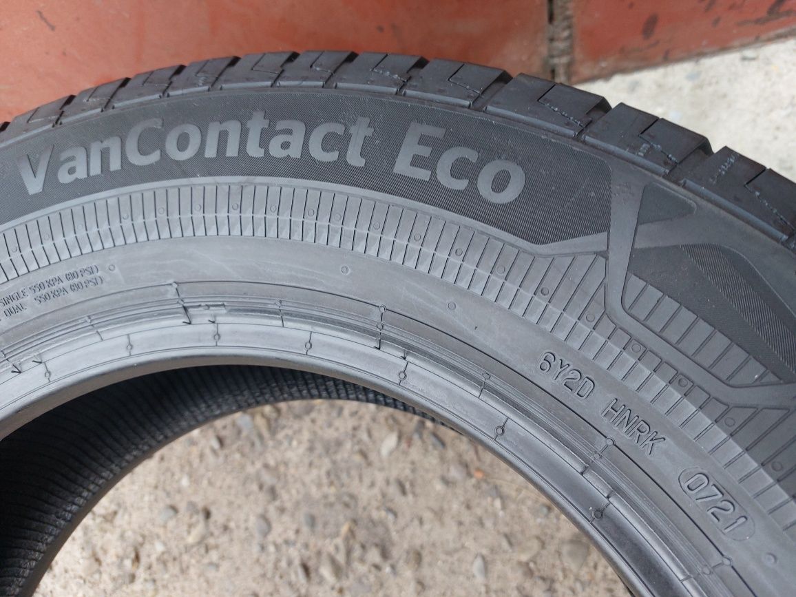 225/65/16C R16C Continental VanContact Eco 4шт ціна за 1шт літо шини