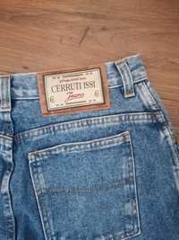 Dżinsy/jeansy damskie Cerruti z wysokim stanem