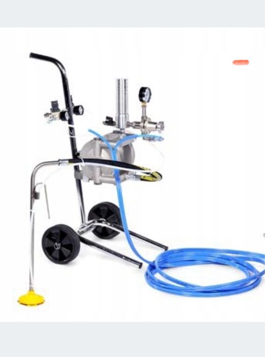 Pompa membranowa/pompa lakiernicza + pistolet victoria