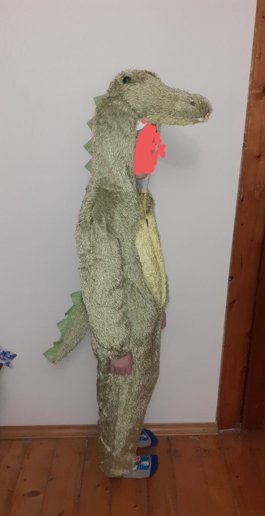 Карнавальний костюм крокодил на 7-9 років