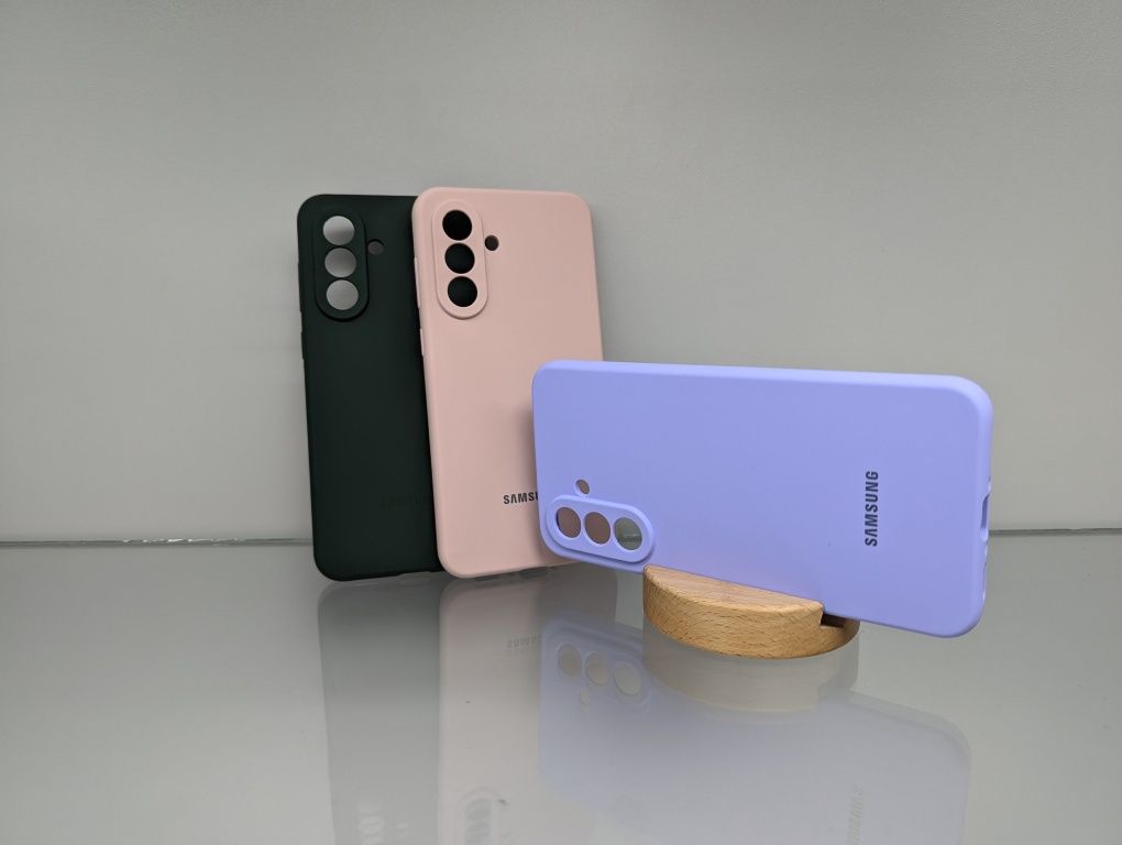 Топ! Samsung A56 Премиум софт тач с логотипом чехол чохол