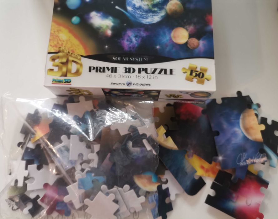 3D космические пазлы