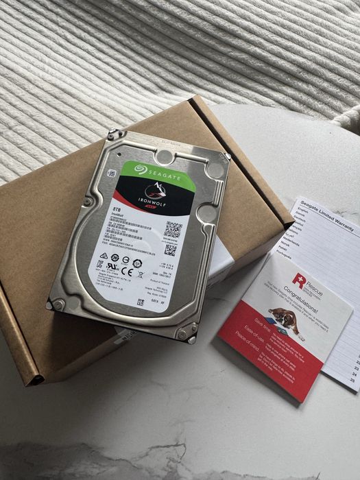 Dysk wewnętrzny Seagate Iron Wolf Pro 8TB nowy okazja!