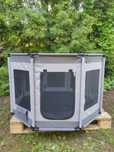 Przestrzeń Kojec dla Piesków 112cmx112cm62cm transporter dla psa