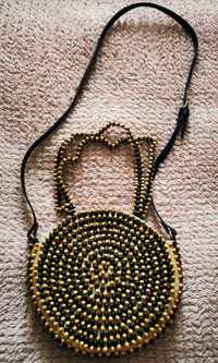 Piękna torebka Zara wykonana z koralików