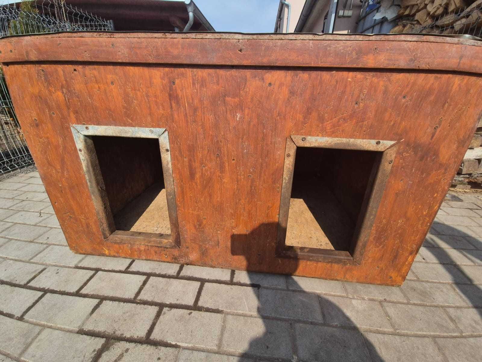 Buda dla psa Podwójna