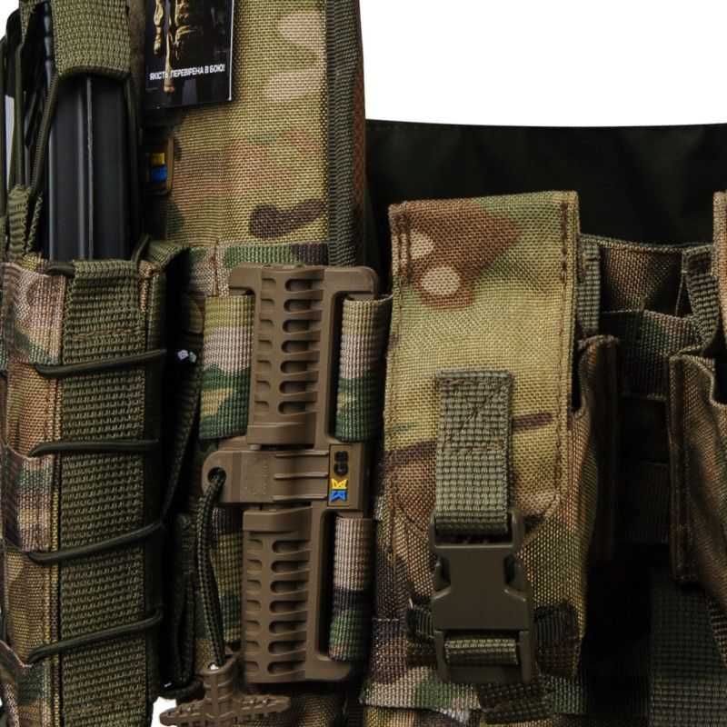 Плитоноска ARES gen.2 МУЛЬТИКАМ + 7 підсумків. Cordura. Мультикам.