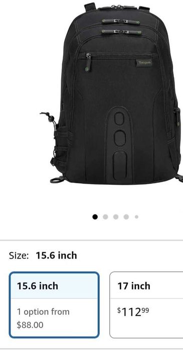 New PC travel back pack, "Targus".
