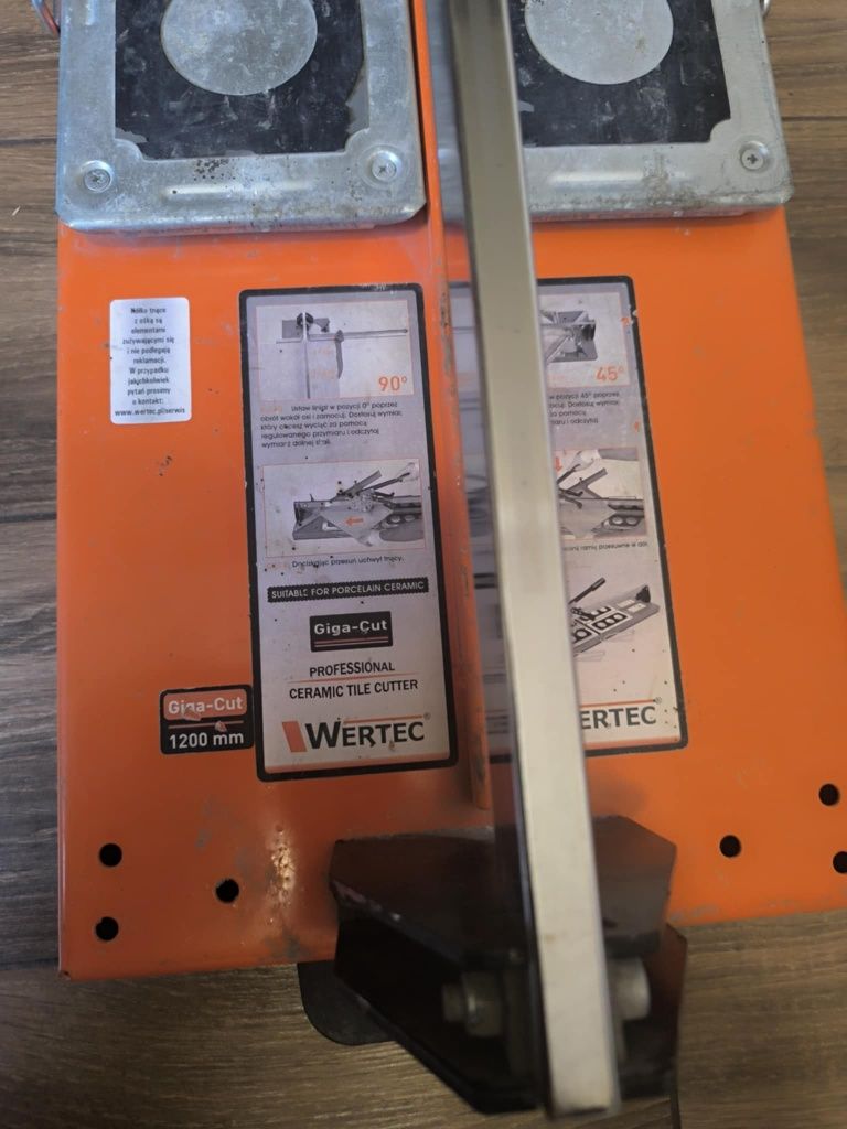 Przecinarka do glazury Wertec 1200mm