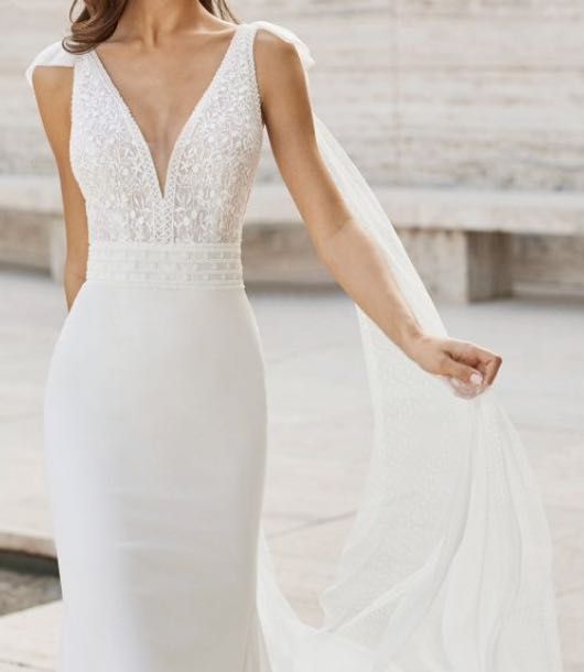 Vestido de casamento/Wedding Dress - NANET - Rosa Clara