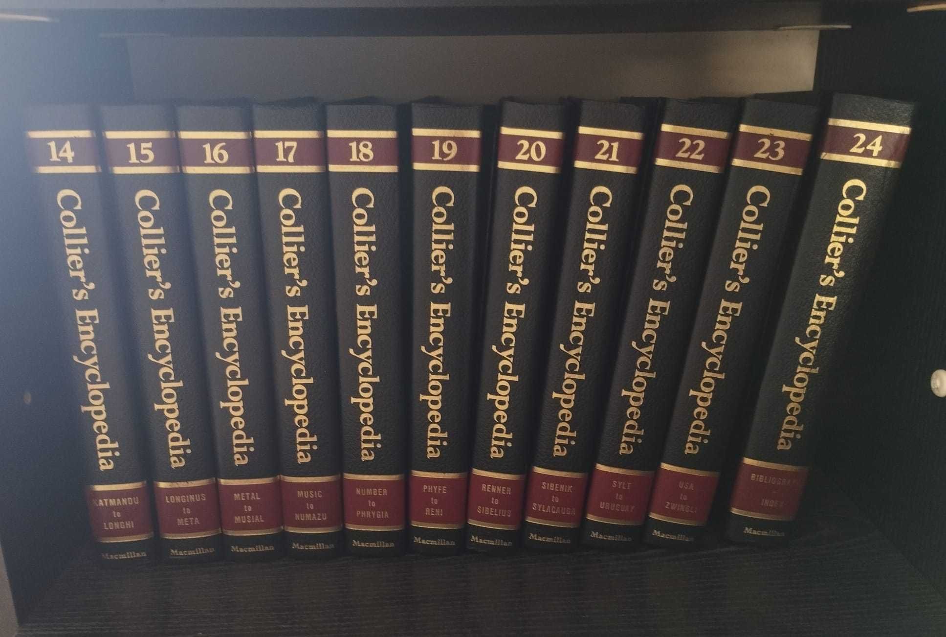 Coleção completa Enciclopédias de Collier's