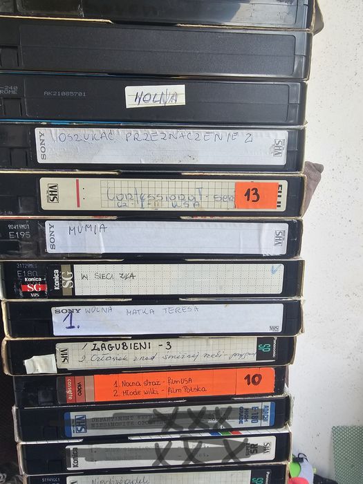 Sprzedam kasety VHS