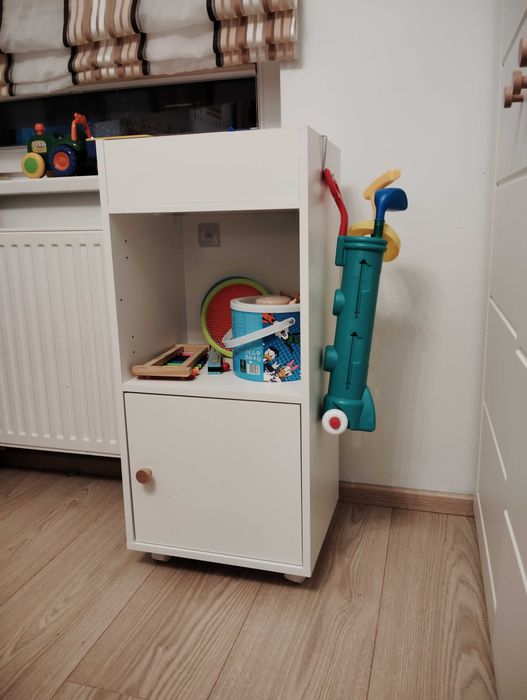 Szafka Regał na kółkach ze schowkami dla dziecka WAŻNE DO WTORKU