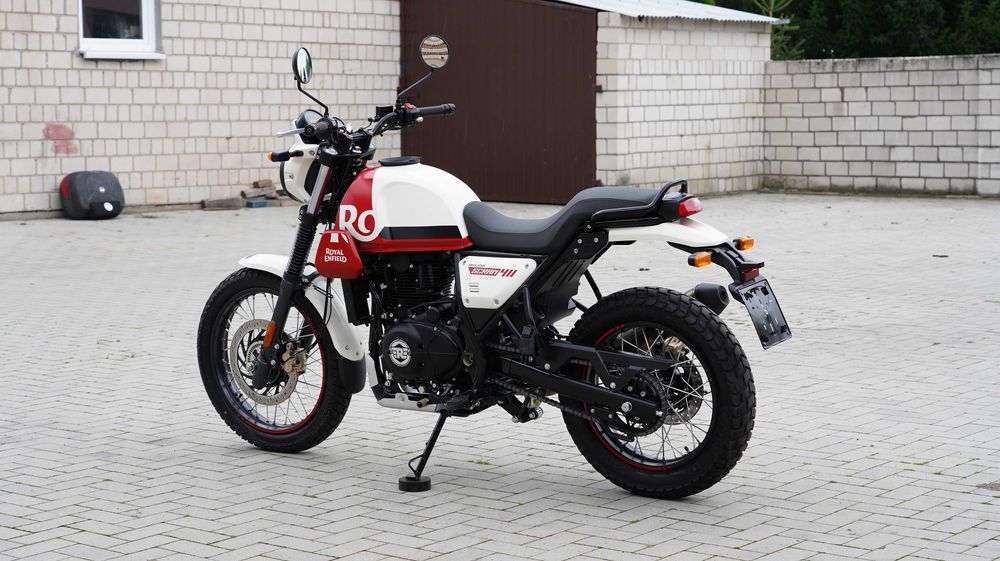 Royal Enfield HIMALAYAN 411 SCRAM -- 2tys km -- oryginał - JakNowy