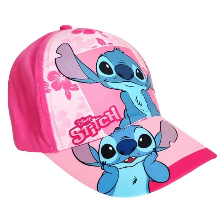 Czapka z daszkiem bejsbolówka dla dziewczynki Stitch 54cm