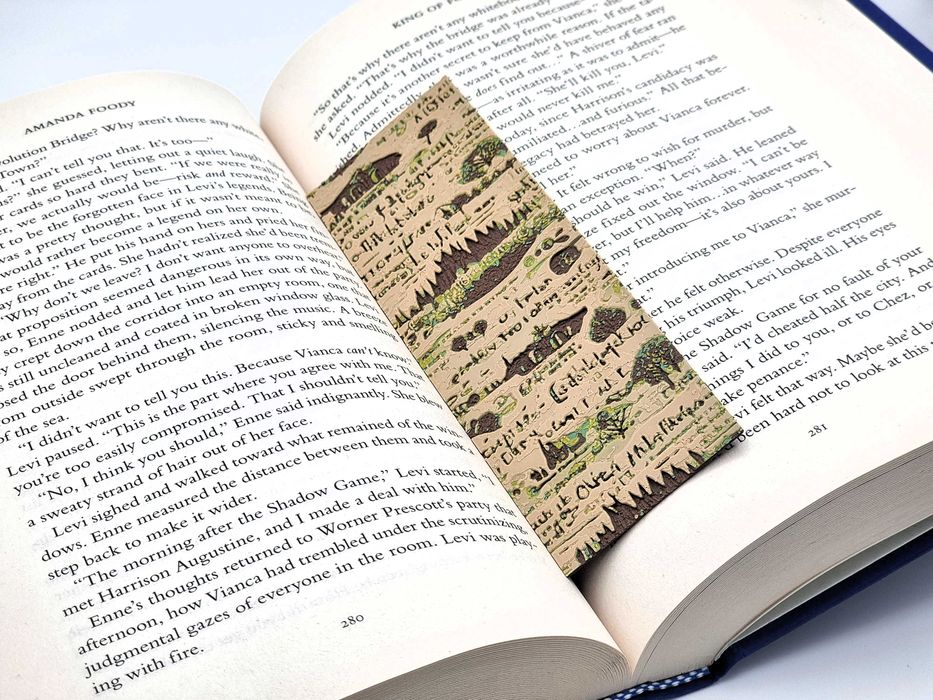Marcador de Livros Bookmark Senhor dos Aneis 3D