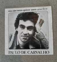 Disco de Vinil - Paulo de Carvalho "Nini dos meus quinze anos"