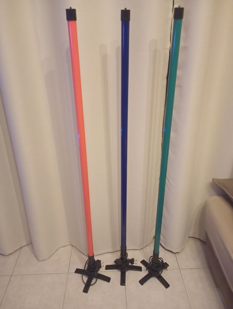 Lâmpadas coloridas