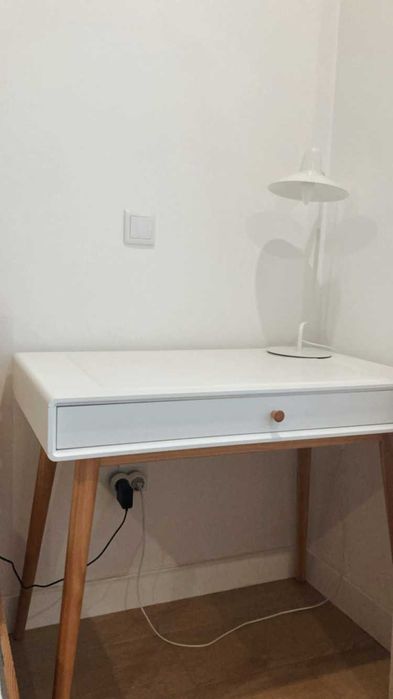 Mesa Computador Lacada La Redoute + Cadeira