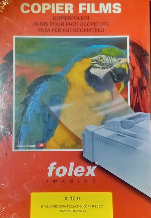 Folex X-10.0 A4 transparentna folia prezentacyjna dwustronna TANIO