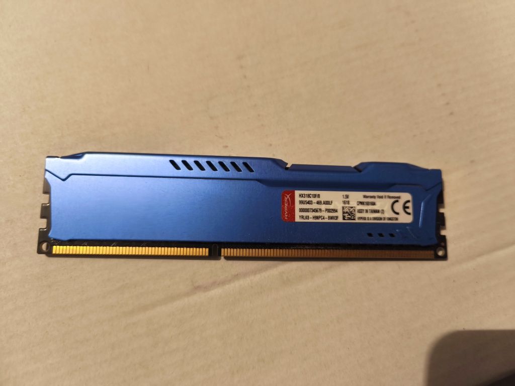 Pamięć RAM DDR3 Kingston HyperX Fury 8GB (1x8GB)