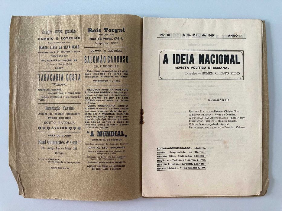 A Ideia Nacional 1915