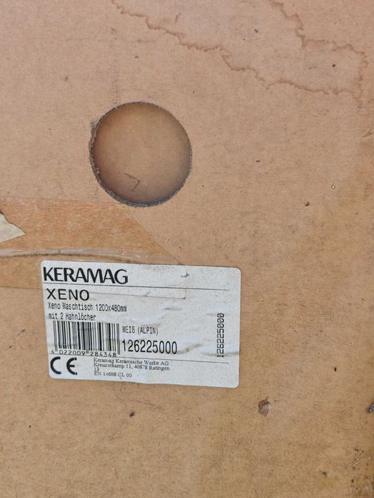 Keramag Xeno – Umywalka 120 x 48 cm, model 12622