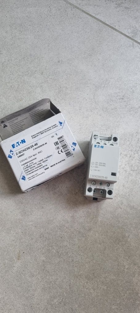 Stycznik  instalacyjny Z-SCH230/25-40 Eaton
Stycznik instalacyjny Z-