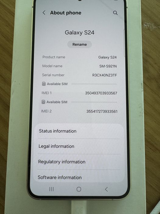 samsung galaxy s24 256GB