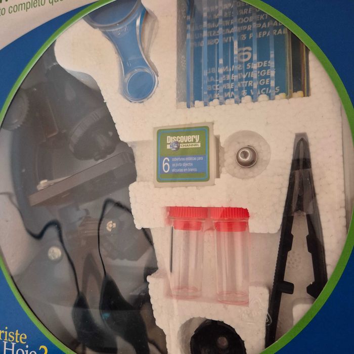 Prenda Microscópio NOVO Selado Discovery Channel NATAL PRENDA