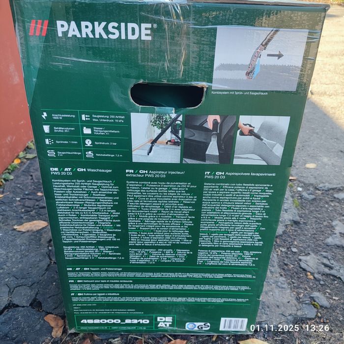 Пилосос Parkside PWS20 d3