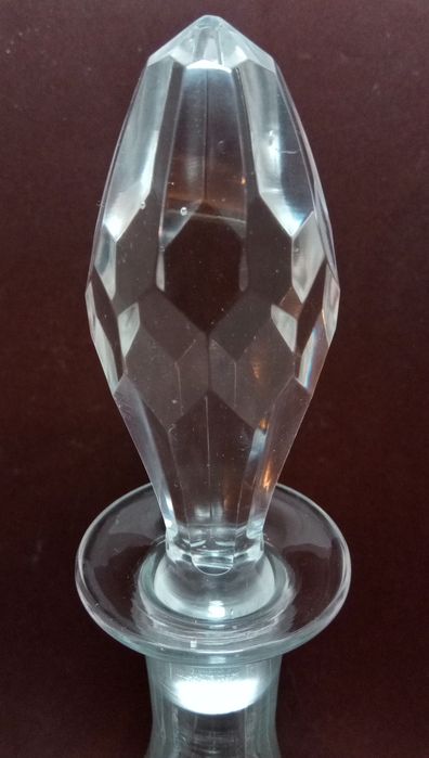 Licoreira em vidro mais 6 cálices