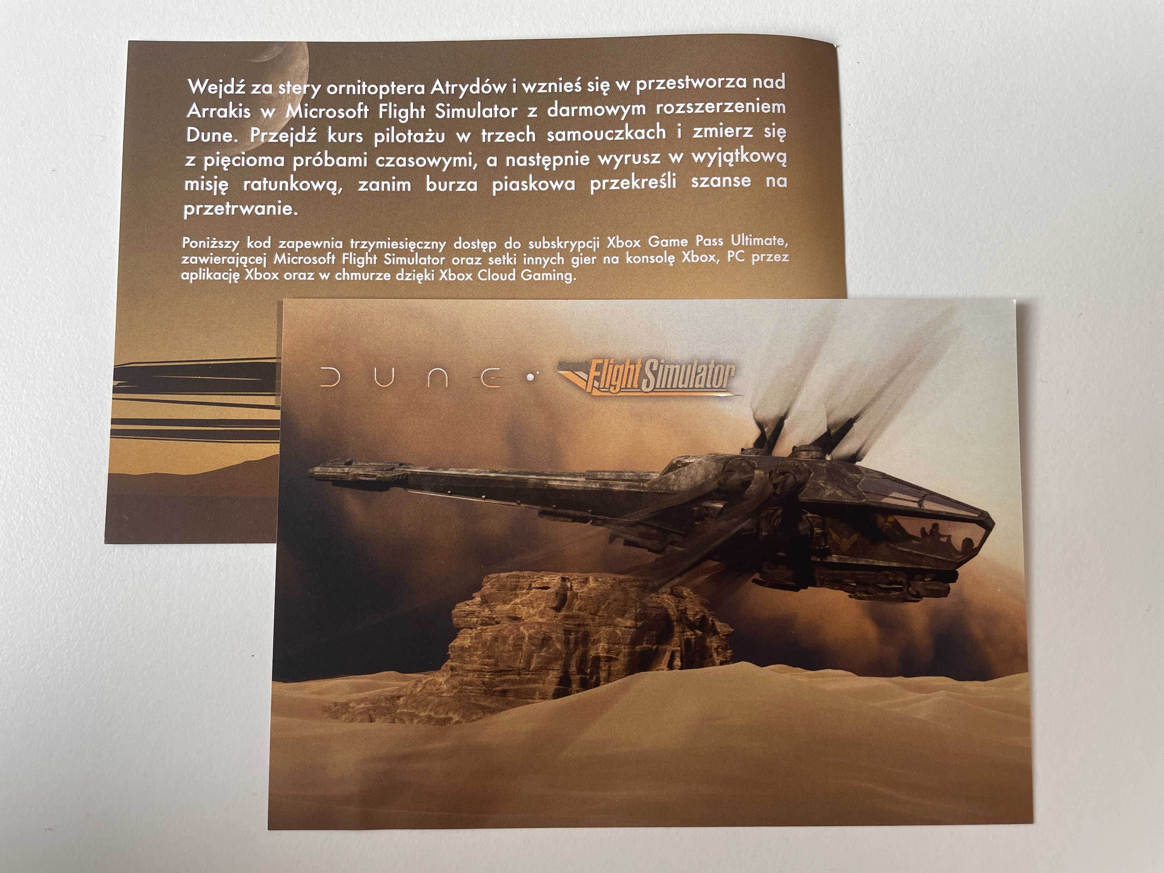 Xbox Game Pass Ultimate z Dune Flight Simulator - kod 90 dni