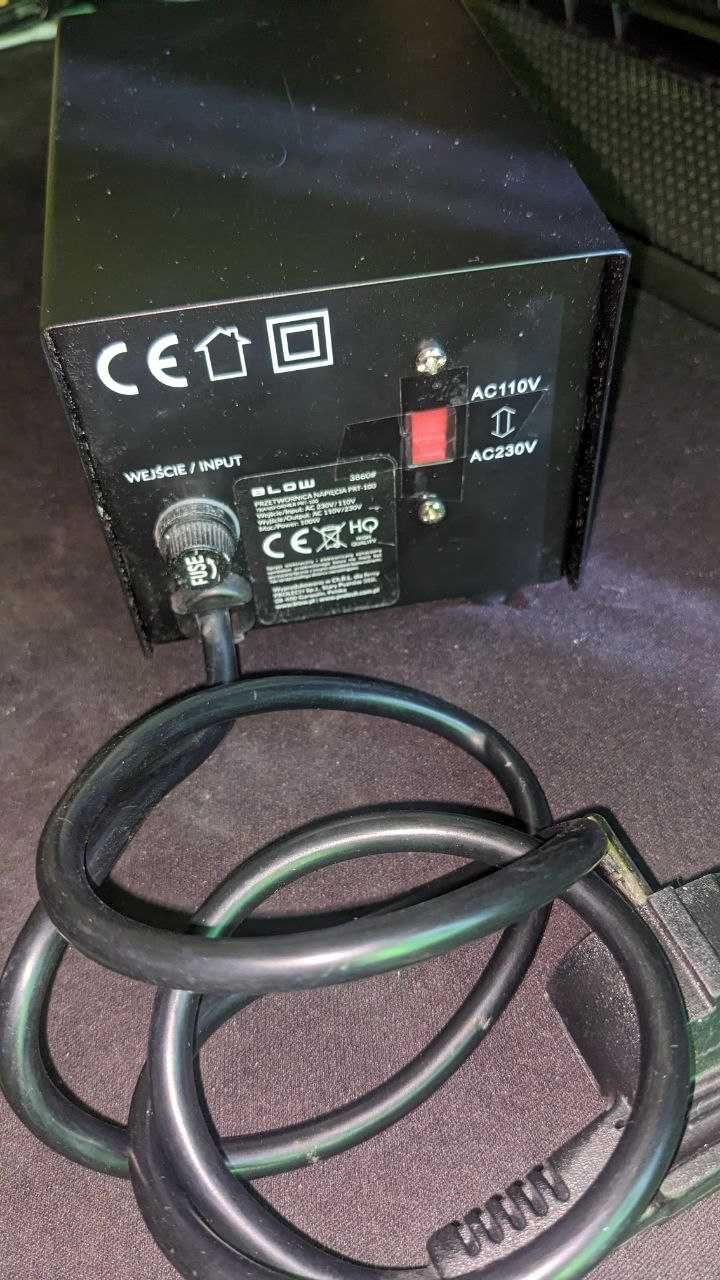 Принтер этикеток Brother PT-9200DX + Преобразователь 220В на 110В