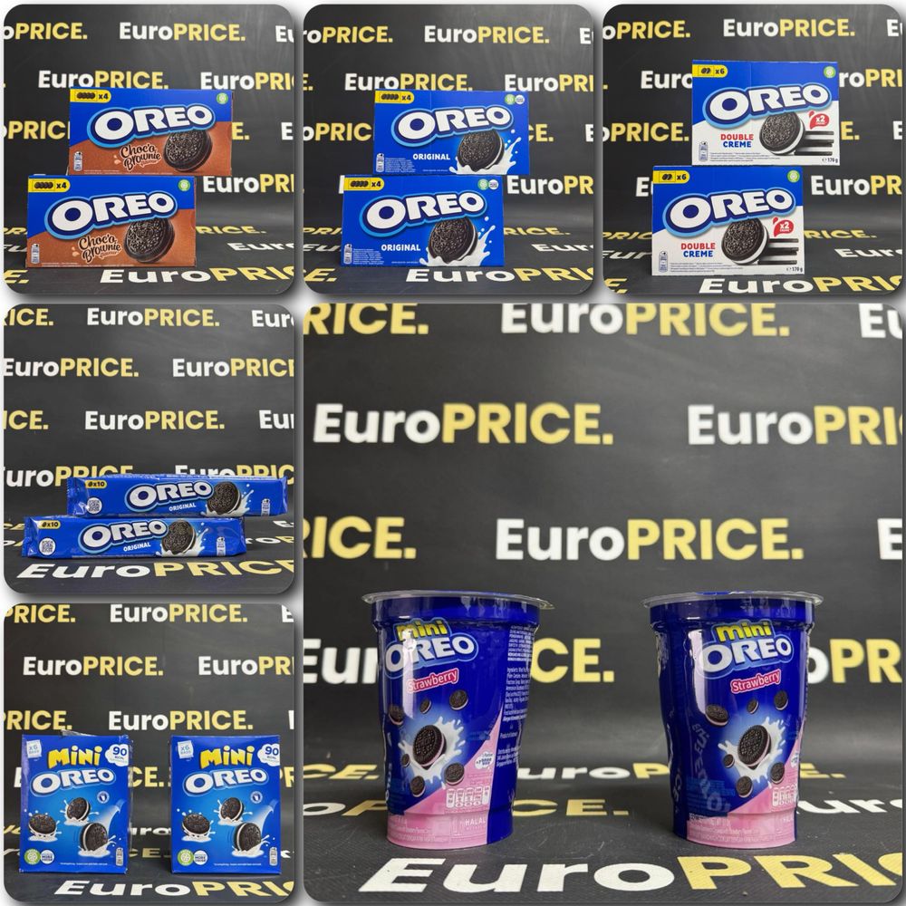 Печиво Oreo Original в асортименті. ОПТ | Товари з Європи