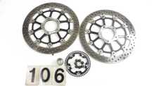 Ducati Monster 1100 / 796 / 696 Tarcze Hamulcowe Przód ABS NR A106
