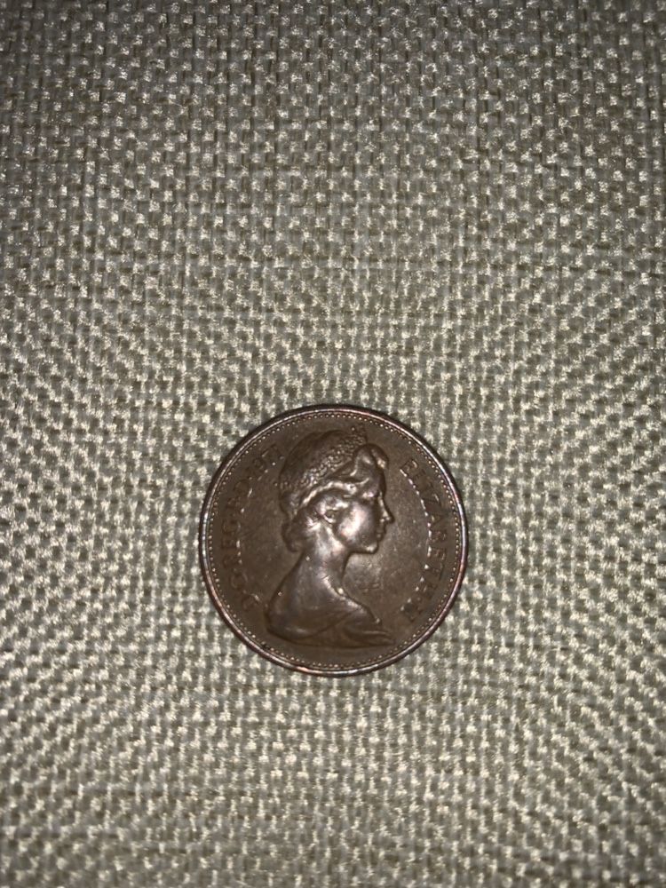 New pence Elizabeth II 1971
