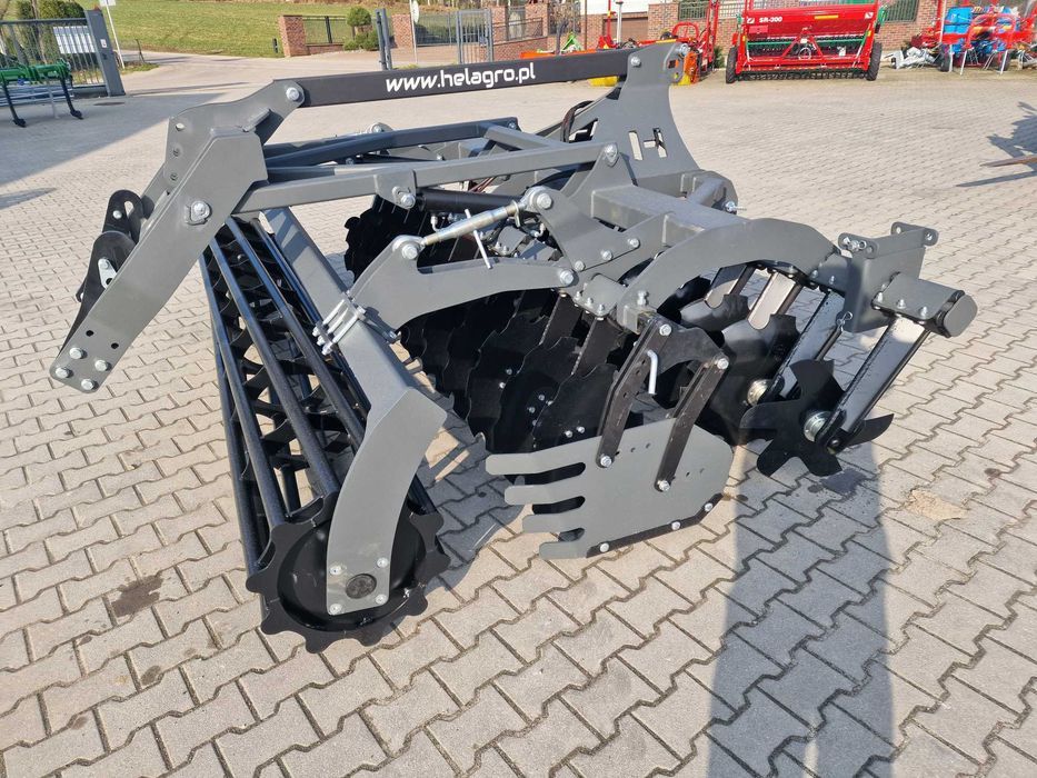 Brona talerzowa Agregat - hydropak 3 m 2,7 m 2,5 m HELAGRO - nowość !