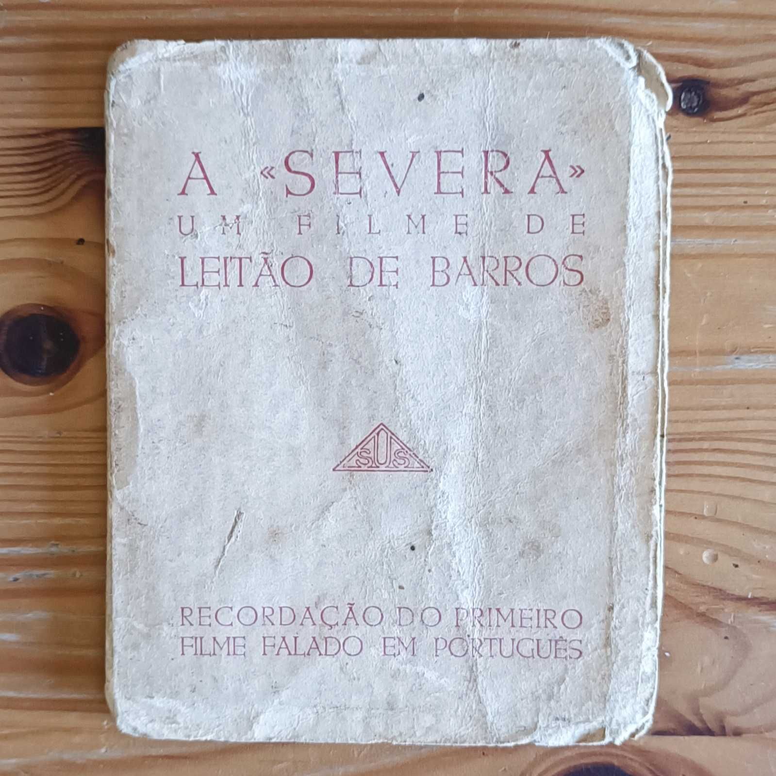 José Leitão de Barros _''A Severa''_Livrete postal