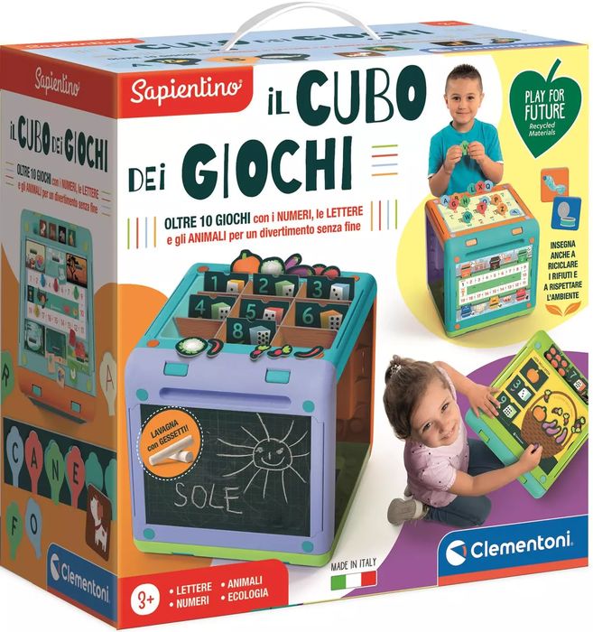 Edukacyjny sześcian. Clementoni