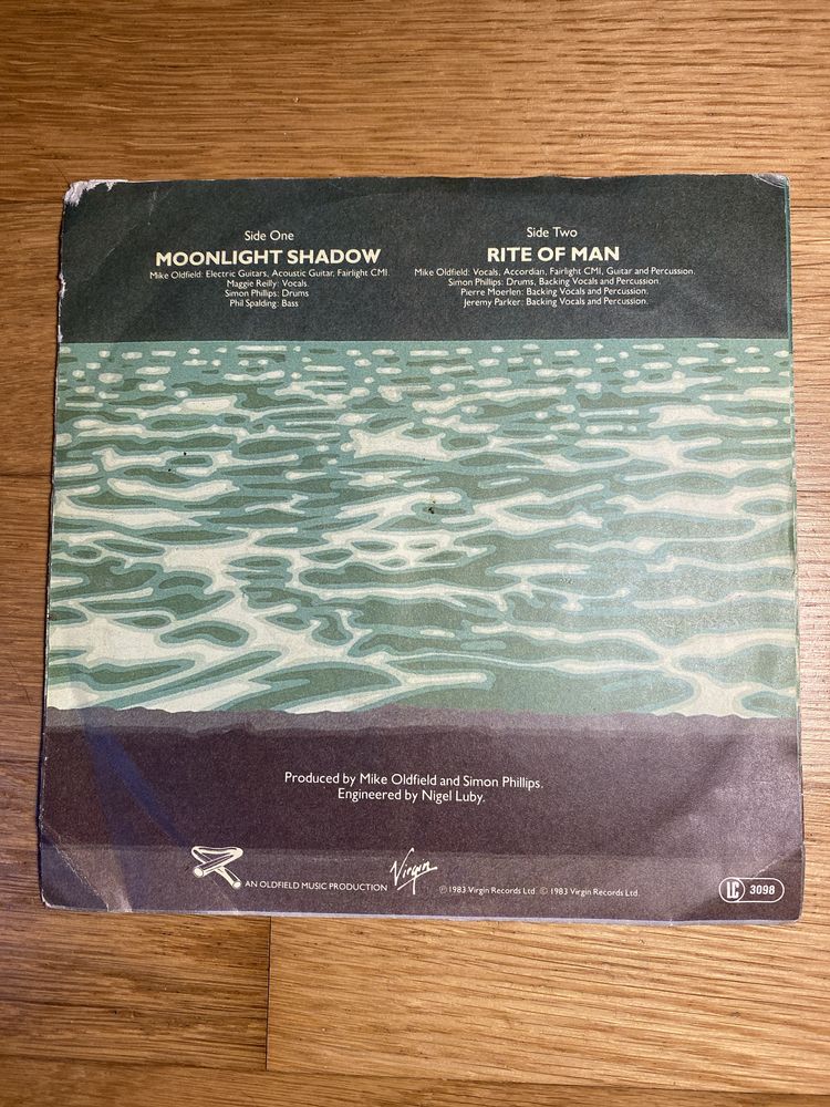 Mike Oldfield - Moonlight Shadow Winyl/Lp