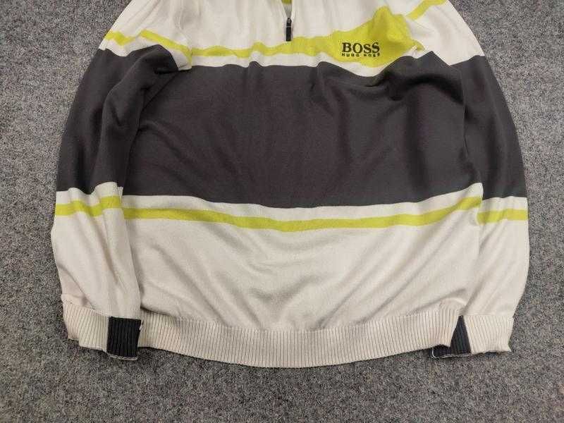 Светр з замком чоловічий hugo boss x martin kaymer кофта оригінал