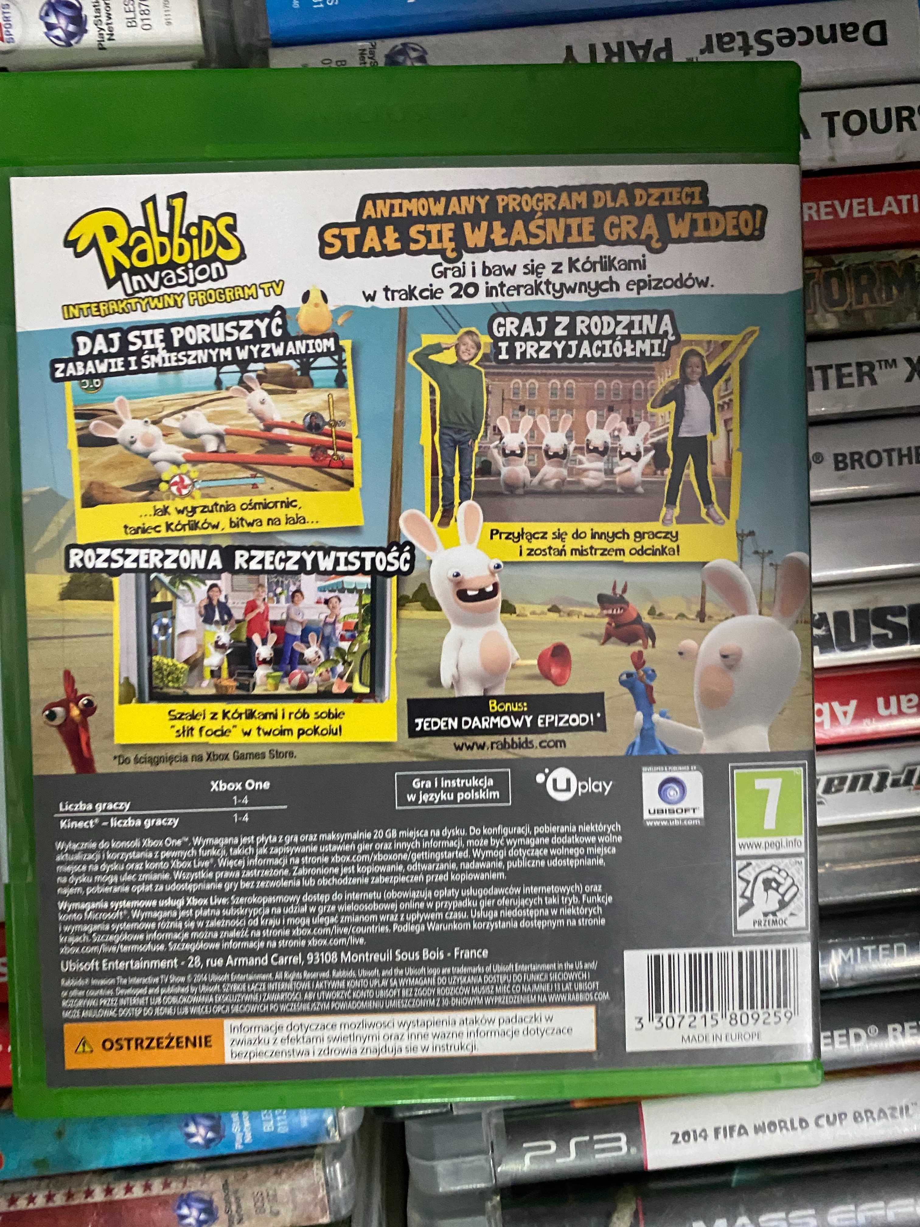 Rabbids Invasion Kinect PL|Xbox One