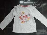 Camisola branca com flores da MO Kids