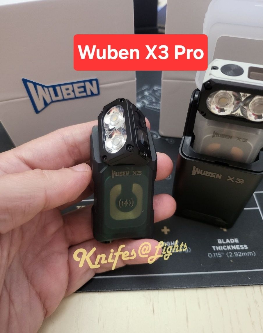 Wuben X2, X3 Pro, L1, G1, G2 - EDC ліхтарики